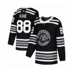 Men's Chicago Blackhawks #88 Patrick Kane Authentic Black Alternate Hockey Jersey