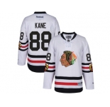 Men's Reebok Chicago Blackhawks #88 Patrick Kane 2017 Winter Classic White Stitched NHL Jersey
