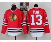 NHL Chicago Blackhawks #13 Punk Red 2014 Stadium Series 2015 Stanley Cup Champions jerseys