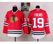 NHL Chicago Blackhawks #19 Jonathan Toews Red 2015 Stanley Cup Champions jerseys