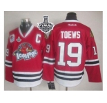 NHL Chicago Blackhawks #19 Jonathan Toews Red Ice Hogs 2015 Stanley Cup Stitched Jerseys