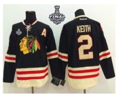 NHL Chicago Blackhawks #2 Duncan Keith Black 2015 Winter Classic 2015 Stanley Cup Stitched Jerseys