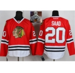 NHL Chicago Blackhawks #20 Saad Red 2015 Stanley Cup Champions jerseys