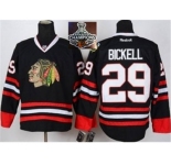 NHL Chicago Blackhawks #29 Bickell Black 2015 Stanley Cup Champions jerseys