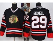 NHL Chicago Blackhawks #29 Bickell Black 2015 Stanley Cup Champions jerseys