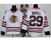 NHL Chicago Blackhawks #29 Bickell White 2015 Stanley Cup Champions jerseys