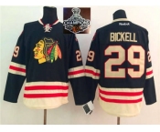 NHL Chicago Blackhawks #29 Bryan Bickell 2015 Winter Classic Black 2015 Stanley Cup Champions jerseys