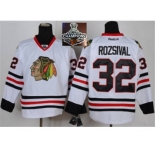 NHL Chicago Blackhawks ##32 Rozsival white 2015 Stanley Cup Champions jerseys