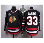 NHL Chicago Blackhawks #33 Scott Darling Black 2015 Stanley Cup Stitched Jerseys