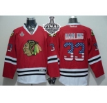 NHL Chicago Blackhawks #33 Scott Darling Red USA Flag Fashion 2015 Stanley Cup Stitched Jerseys