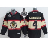 NHL Chicago Blackhawks #4 Niklas Hjalmarsson Black New Third 2015 Stanley Cup Stitched Jerseys