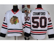 NHL Chicago Blackhawks #50 Crawford White 2015 Stanley Cup Champions jerseys