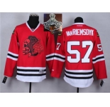 NHL Chicago Blackhawks #57 Van RIEMSDYK Red(Red Skull) 2014 Stadium Series 2015 Stanley Cup Champions jerseys