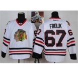 NHL Chicago Blackhawks #67 Frolik White 2015 Stanley Cup Champions jerseys