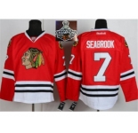 NHL Chicago Blackhawks #7 Chelios Red 2015 Stanley Cup Champions jerseys