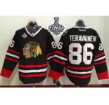 NHL Chicago Blackhawks #86 Teuvo Teravainen Black 2015 Stanley Cup Stitched Jerseys