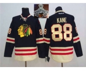 NHL Chicago Blackhawks #88 Patrick Kane 2015 Winter Classic Black 2015 Stanley Cup Champions jerseys