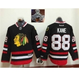 NHL Chicago Blackhawks #88 Patrick Kane Black 2015 Stanley Cup Champions jerseys