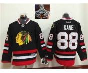 NHL Chicago Blackhawks #88 Patrick Kane Black 2015 Stanley Cup Champions jerseys