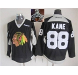 NHL Chicago Blackhawks #88 Patrick Kane Black Practice 2015 Stanley Cup Champions jerseys