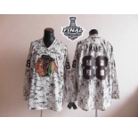 NHL Chicago Blackhawks #88 Patrick Kane Camouflage 2015 Stanley Cup Stitched Jerseys