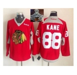 NHL Chicago Blackhawks #88 Patrick Kane Red Practice 2015 Stanley Cup Champions jerseys