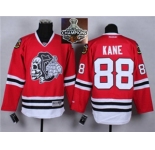NHL Chicago Blackhawks #88 Patrick Kane Red(White Skull) 2014 Stadium Series 2015 Stanley Cup Champions jerseys