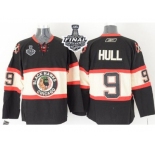 NHL Chicago Blackhawks #9 Bobby Hull Black New Third 2015 Stanley Cup Stitched Jerseys
