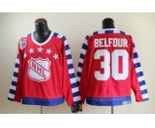 nhl Chicago Blackhawks #30 belfour all star 75th Anniversary red CCM