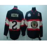 nhl chicago blackhawks #2 keith black[winter classic]