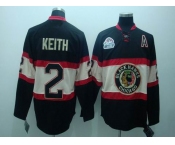 nhl chicago blackhawks #2 keith black[winter classic]