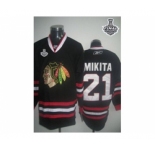 nhl chicago blackhawks #21 mikita black[2015 stanley cup][mikita]