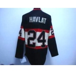 nhl chicago blackhawks #24 havlat black [winter classic]