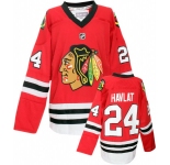 nhl chicago blackhawks #24 havlat red