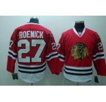 nhl chicago blackhawks #27 roenick red