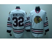 nhl chicago blackhawks #32 versteeg white