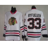 nhl chicago blackhawks #33 byfuglien white
