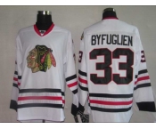 nhl chicago blackhawks #33 byfuglien white