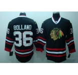 nhl chicago blackhawks #36 bolland black