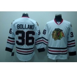 nhl chicago blackhawks #36 bolland white