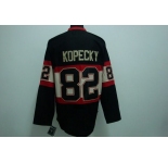 nhl chicago blackhawks #82 kopecky black [winter classic]