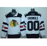 nhl jerseys chicago blackhawks #00 griswold white[2016 stadium]