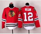 nhl jerseys chicago blackhawks #12 regin red