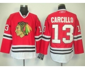 nhl jerseys chicago blackhawks #13 carcillo red