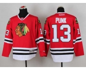 nhl jerseys chicago blackhawks #13 punk red[punk]