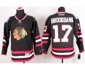 nhl jerseys chicago blackhawks #17 brookbank black[2014 new stadium]