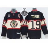 nhl jerseys chicago blackhawks #19 toews black New Third[2015 stanley cup][patch C]