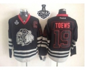 nhl jerseys chicago blackhawks #19 toews black ice[2015 stanley cup][patch C]