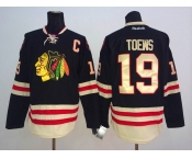 nhl jerseys chicago blackhawks #19 toews black[2015 new classic]