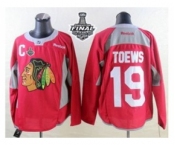nhl jerseys chicago blackhawks #19 toews red [2015 new][patch C][2015 stanley cup]